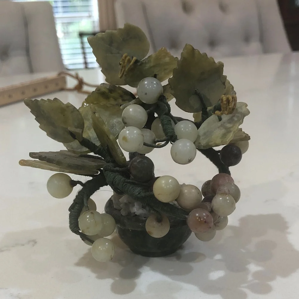 Jade Bonsai Tree- vintage miniature